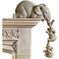 Statues Artisanales D'éléphant, Ornements En Résine, Mères Et Bébés, Table À Vin, Rebord De Fenêtre, Pendentif, Décor De Salon