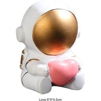 Statue D'astronaute De L'astronaute, Sculpture D'art, Décoration De Bureau, Maison, Voiture, Cadeau D'anniversaire Pour Garçon