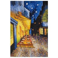 Reproductions De Peinture À L'huile De Van Gogh Sur Toile,Affiches Et Impressions Pour Mur, Art Célèbre, Photo Pour Salon, Terrasse De Café La Nuit