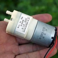Micro Pompe À Air Électrique 528 De Grand Volume, Mini Pompe À Air Carrée De 32mm X 32mm Pour Aquarium Dc 3v 12v