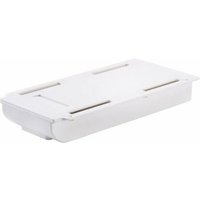 Boîte En Forme De Tiroir Invisible, En Plastique, Avec Compartiments, Se Colle Sous La Table, Dissimulée, Pour Ranger Stylo, Papeterie, Fourniture De
