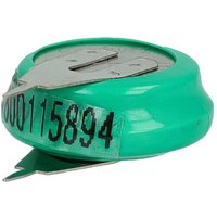 vhbw NiMH pile bouton de remplacement pour type 1/V80H 2 épingles 80mAh 1,2V convient pour les batteries de modélisme etc.