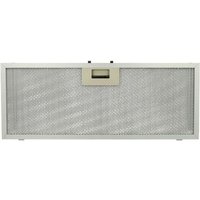 vhbw 1x Filtre anti-graisse compatible avec Wpro MTF 107 hotte de cuisine - 45,9 x 17,7 x 0,85 cm, métal