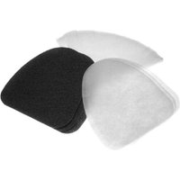 vhbw 3x filtre à charbon actif, 3x filtre à graisses, 3x filtre papier remplacement pour DeLonghi 5525112800 pour friteuse - 9 filtres