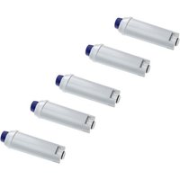 vhbw 5x Filtre à eau compatible avec DeLonghi ECAM 23.210.W, ECAM 23.240.B machine à café automatique, machine à expresso