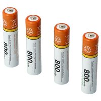 vhbw 4x Batterie AAA micro compatible avec Sennheiser RS 195, 175 casque audio, écouteurs sans fil (800mAh, 1,2V, NiMH)