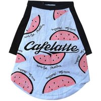 Gilet D'été Pour Chien, Vêtement Mignon, Décontracté, Fruits, Pour Animaux De Compagnie, T-Shirt, Chiot, Chien, Schnauzer, Teddy