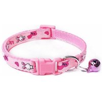 Colliers De Dessin Animé Pour Chien Et Chat, Avec Cloche, Réglables, À Boucle En Polyester, Fournitures Pour Animaux De Compagnie, Accessoires Pour