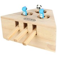 Jouet De Souris En Bois Avec Trous De 3/5 Trous Pour Attraper Des Hamsters Et Des Chats, Puzzle Interactif