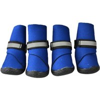 Chaussures Imperméables D'Hiver Pour Chien, Bottes De Neige Pour Chihuahua Yorkie, 4 Pièces/Ensemble