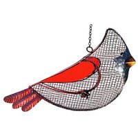 Mangeoire À Oiseaux Sauvage En Métal, Étanche, Coupe-Vent, Type D'Animaux Suspendus, Décor De Jardin Extérieur, Conteneur Décoratif De Cour