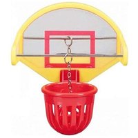 Mini Panier De Basket-Ball En Forme De Perroquets, Avec Cloche, Cage À Perruches, Couleur Aléatoire, Amusant, Perroquet