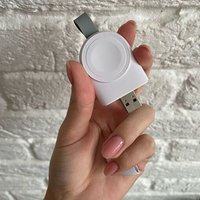 Chargeur De Montre Intelligente Étanche Sans Fil, Mini Chargeur Magnétique Usb Pour Montre Série 7 6 5 4 3 2 1 Se