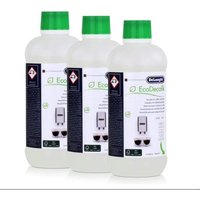 Lot de 3 Détartrant 500ml ECODECALK Cafetière Expresso (5513291781 5513296041 DELONGHI)