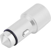 Adaptateur Universel De Chargeur De Voiture À 2 Ports Usb, Marteau De Sauvetage D'urgence De Sécurité