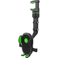 Support De Téléphone Portable Multifonctionnel Pour Voiture, Rotation À 960 Degrés, Rétroviseur Automatique, Clip De Suspension, Universel