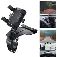 Support De Téléphone Universel Pour Les Conducteurs De Voiture Et De Camion, Pour Tableau De Bord, Rétroviseur, 3-6.5 Pouces