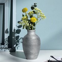 Vase À Fleurs En Céramique Simple Et Moderne, Accessoires De Décoration Nordique Pour La Maison, Vase Créatif De Table Pour Salon, Xqmg