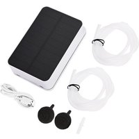 Pompe À Oxygène Étanche À Énergie Solaire, Pour Aquarium, D'urgence, Pêche En Plein Air