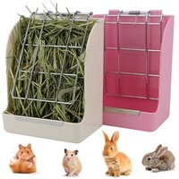 Mangeoire À Excréments Pour Lapin, Cochon D'inde, Chinchilla Hamster, Support Pour Réduire Le Gaspillage, Fournitures Pour Animaux De Compagnie