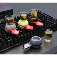 Jeu De Toupie Avec Flèche Rotative, Jeu De Société, Tasse En Verre, Pour Boisson, Bière, Vin, Table, Cadeaux, Divertissement