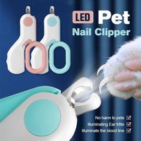 Coupe-Ongles Professionnel Pour Animaux De Compagnie, Avec Lumière Led, Peut Éclairer La Ligne De Saignement, Ciseaux À Griffes Pour Animaux De