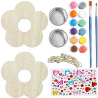 Kit De Mangeoire À Oiseaux Pour Enfants, 2 Pièces, Bricolage, Activités Artistiques Et Artisanales, À Construire Et À Peindre