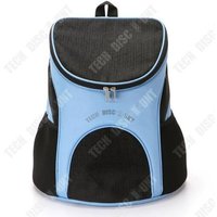 Td® Sac Pour Animaux De Compagnie À Double Fermeture Éclair Portable En Maille À Trois Côtés Respirant Sac À Dos Pliable Pour Animau