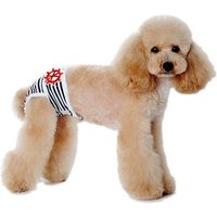 Couches Réutilisables Pour Chiens, Bandes Ventrales Respirantes En Coton Pour Chiots, Culotte Hygiénique À Crochet Et Boucle Réglables Pour Animaux
