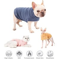 Vêtements Chauds Pour Petits Chiens, Pull Tricoté En Peluche, Lapin, Chat, Vêtements Pour Animaux De Compagnie, Chihuahua, Bouledogue, Chiot, Doux,