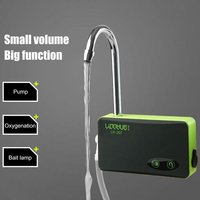 Pompe À Oxygène Multifonction Pour Aquarium, Seau À Poisson Étanche Et Portable, Aérateur De Pêche En Plein Air, Outils Et Équipement