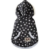 Vêtements Pour Chiens De Compagnie Moyens, Veste À Quatre Pattes En Coton Rembourré, Vêtements Imprimés Épais, Automne Hiver