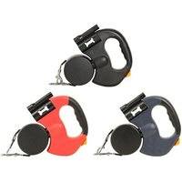 Double Corde Rétractable Pour Animaux De Compagnie, Ne S'emmêle Pas, Laisse Réglable Pour Promener Deux Chiens, Fournitures Pour Animaux De Compagnie