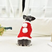 Manteau De Noël En Polaire Pour Animal De Compagnie, Vêtement Chaud Pour Chien Et Chat, Tenue De Chaton, Accessoires De Déguisement Festifs, Créateur