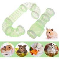 Ensemble De Tuyaux De Montage À Monter Soi-Même, Tunnel Hamster, Petit Extérieur, Pipeline De Sport Pour Animaux De Compagnie, 8 Pièces