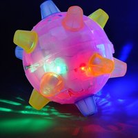 Balles De Saut Pour Chien Et Chat, 1 Pièce, Jouets Pour Animaux De Compagnie, Boule Clignotante Led, Vibration Amusante, Interactive, Couleur