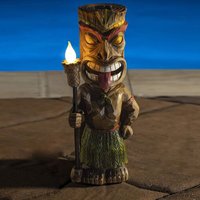 Statues De Gnome De Jardin En Résine, Totem Maya, Lumières Décoratives D'extérieur, Ornements Amusants Pour La Maison, Cour, Patio