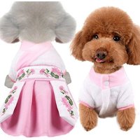 Vêtements De Nouvel An Chinois Pour Chiens Et Chats, Jupe De Festival D'hiver Et De Printemps Pour Animaux De Compagnie, Tenue Décorative,