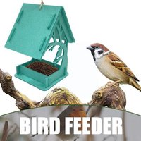 Mangeoire À Oiseaux En Bois Vintage, Décoration De Balcon, Perroquet Suspendu En Plein Air, Accessoires De Volière Pour Ca M1q7