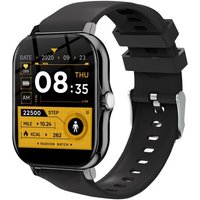 Montre Intelligente Avec Appel Bluetooth Et Suivi D'activité Physique Le Noir