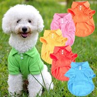 Vêtements Classiques Pour Chiens, Couleur Pure, Chemise Pour Chihuahua, Chiot, Yorkshire, Printemps Et Été