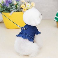 Jupe En Denim Pour Animaux De Compagnie, Vêtements Pour Chiens, Chats Et Chiots, Printemps Et Été