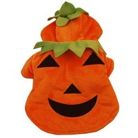 Vêtements D'halloween Pour Chat, Veste D'hiver Pour Animal De Compagnie, Motif Citrouille Drôle, Costume D'halloween Pour Petit Chien