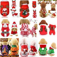 Vêtements De Noël Pour Petits Chiens, Costume Pour Carlin, Chihuahua, Yorkshire, Chat, Veste Pour Nouvel An, Manteau Pour Animaux De Compagnie