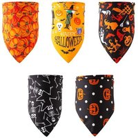 Bandana D'automne Pour Chien, Écharpe D'halloween Pour Chat, Petit Gabarit, Chiot, Bavoir, Fournitures De Remerciement Pour Chien