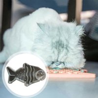 Bol Slow Feeder Pour Chat En Forme De Poisson, Puzzle Interactif Amusant Pour Chat, Slow Feeder, Jouets De Distribution De Friandises Pour Aliments