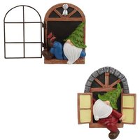 Statue De Nains En 3d, Ornement Miniature De Conte De Fées, Arbre De La Faim, Statue De Jardin, Pendentif Mural Pour Porte