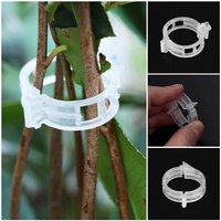 Support De Plante Réutilisable, 50/100/500/1000 Pièces, Clips De Jardin Pour Vignes, Légumes, Tomates, Serre De Jardin, Livraison Directe Pratique