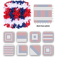 Tapis De Reniflage Pour Animaux De Compagnie, Tapis D'alimentation Pour Chien, Réutilisable, Outil D'entraînement Au Nez, Durable, Livraison Directe