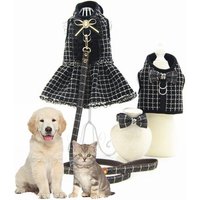 Ensemble De Vêtements Pour Animaux De Compagnie, 2 Styles, Gilet De Traction, Jupe Chaude En Tissu Pour Chats Et Chiens